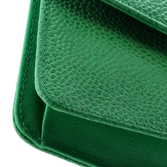 Chanel Vintage Timeless Wallet On Chain #247592C18B - Picture 7 of 8